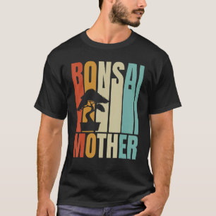 Retro Bonsai Mother   Bonsai Tree T-Shirt