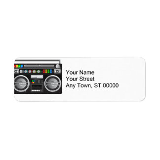 retro boombox ghetto blaster graphic