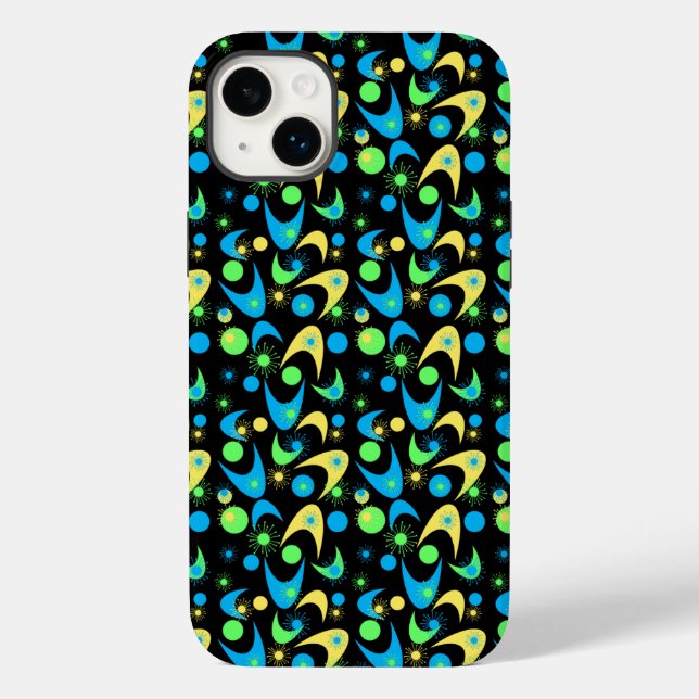 Retro Boomerangs Case-Mate iPhone Case (Back)