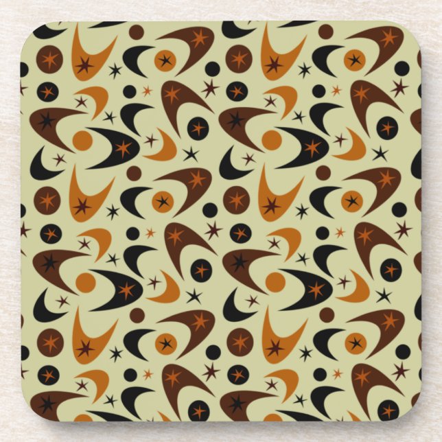 Retro Boomerangs Coaster (Front)