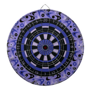 Retro Boomerangs Dartboard