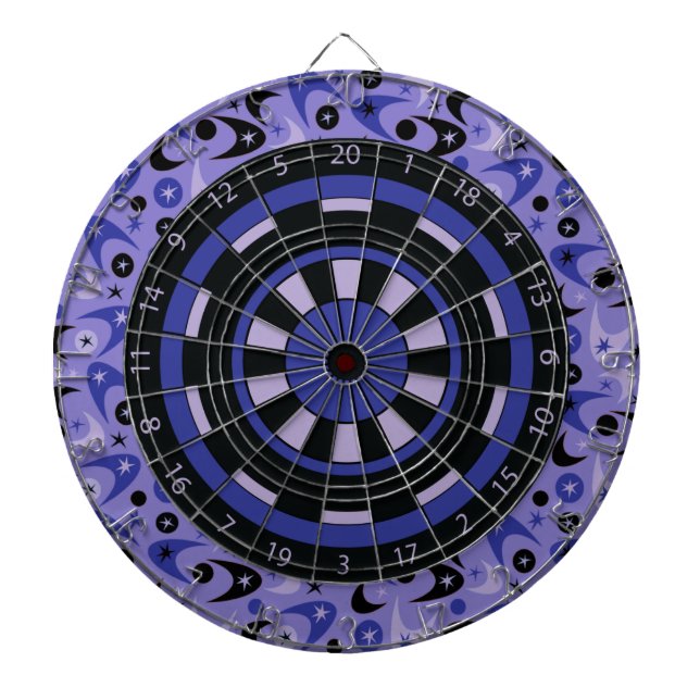 Retro Boomerangs Dartboard (Front)