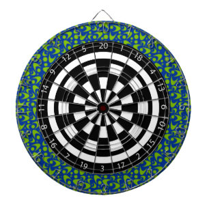 Retro Boomerangs Dartboard