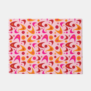 Retro Boomerangs Doormat