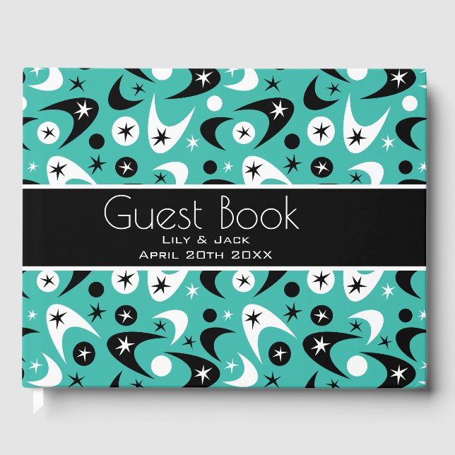 Retro Boomerangs Guest Book (Front)