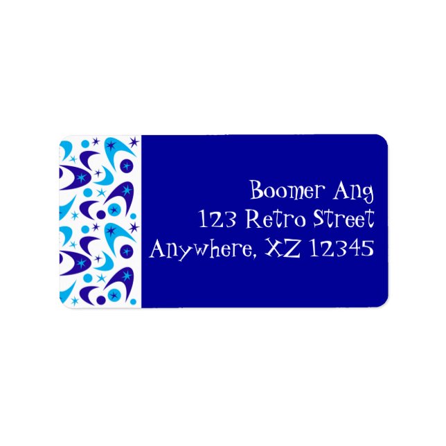 Retro Boomerangs Label (Front)