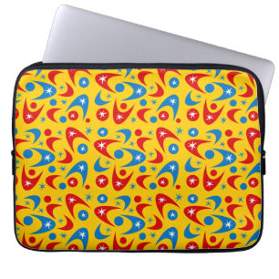 Retro Boomerangs Laptop Sleeve
