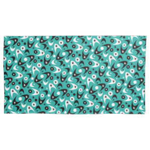 Retro Boomerangs Pillowcase