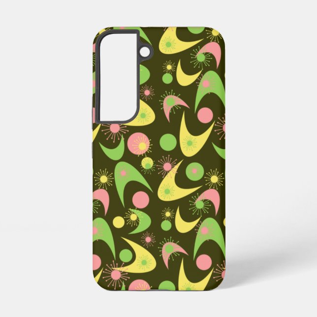 Retro Boomerangs Samsung Galaxy S22 Case (Back)