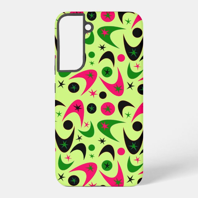 Retro Boomerangs Samsung Galaxy S22+ Case (Back)