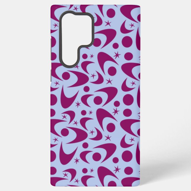 Retro Boomerangs Samsung Galaxy S22 Ultra Case (Back)