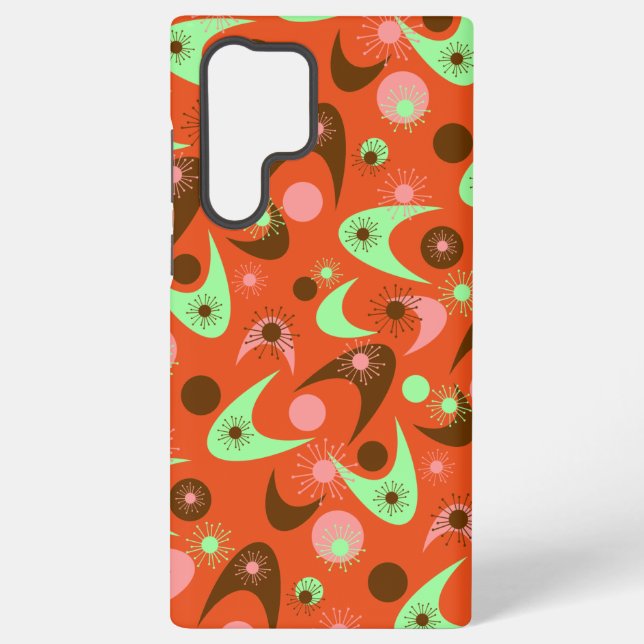 Retro Boomerangs Samsung Galaxy S22 Ultra Case (Back)