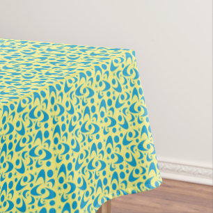 Retro Boomerangs Tablecloth