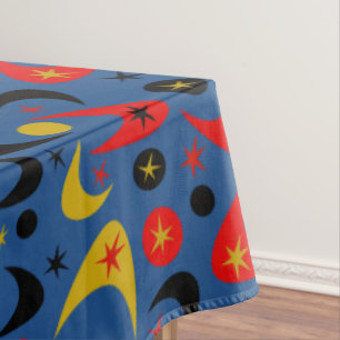 Retro Boomerangs Tablecloth