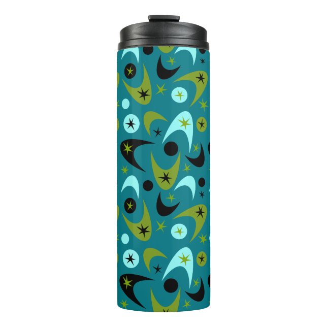 Retro Boomerangs Thermal Tumbler (Front)