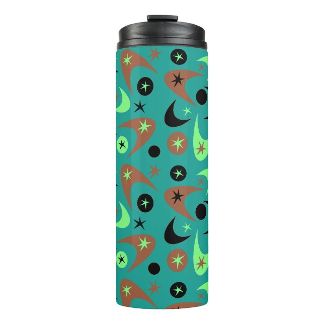 Retro Boomerangs Thermal Tumbler (Front)