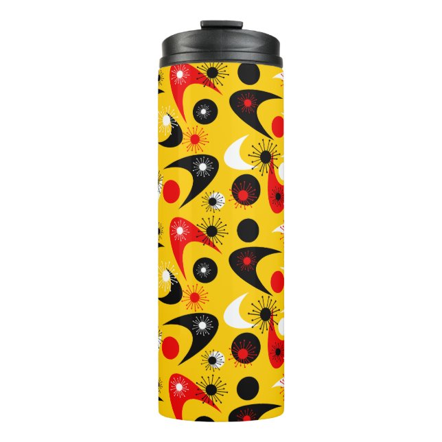 Retro Boomerangs Thermal Tumbler (Front)