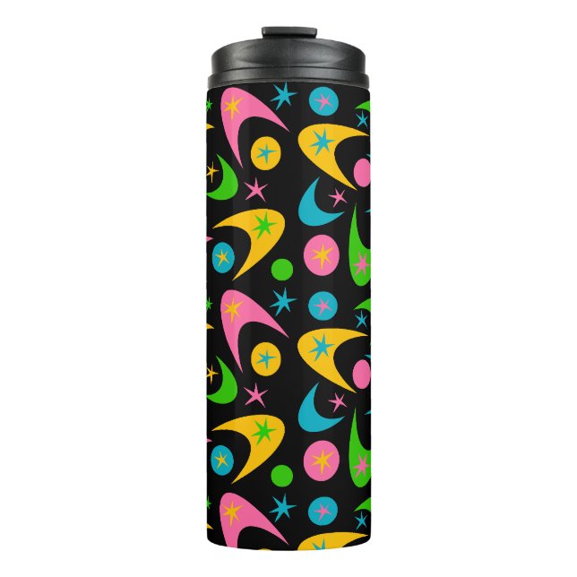 Retro Boomerangs Thermal Tumbler (Front)