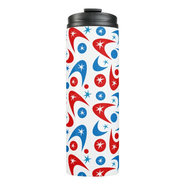 Retro Boomerangs Thermal Tumbler (Front)