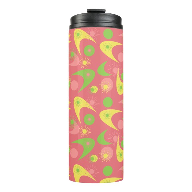 Retro Boomerangs Thermal Tumbler (Front)