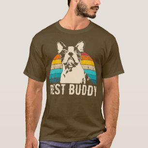 Retro Boston Terrier  Men Women Kids Gift T-Shirt