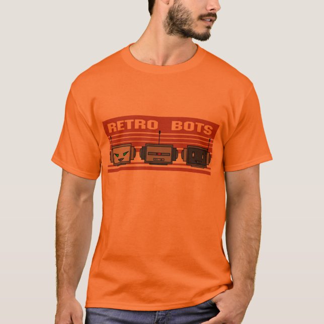retro Bot T-Shirt (Front)