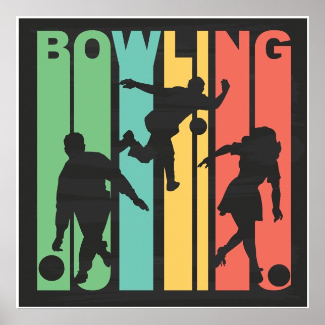 Retro Bowling Poster (Front)