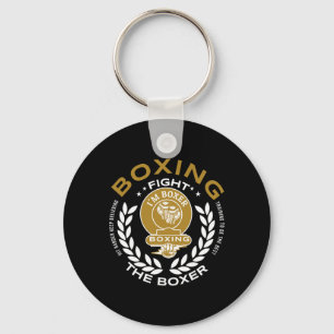 Retro Boxing Gloves Love Gifts For Boxers 6  Key Ring