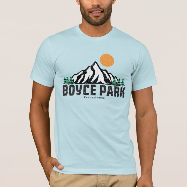 Retro Boyce Park Pennsylvania T-Shirt (Front)