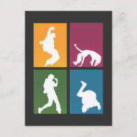 Retro Break Dance Hip Hop Dancer Artist