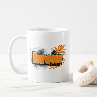 Retro Brew Bean Coffee Graphic – Vintage Coffee Mug