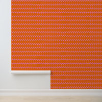 Retro Bright Pink and Orange Geometric Shapes