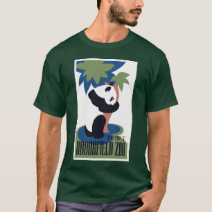 Retro Brookfield Zoo panda T-Shirt