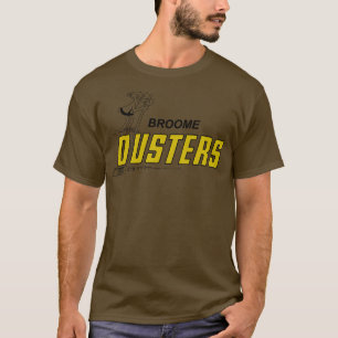 Retro Broom Dusters Hockey 1973 T-Shirt