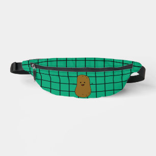 Retro, Brown Potato, Teal Bum Bags