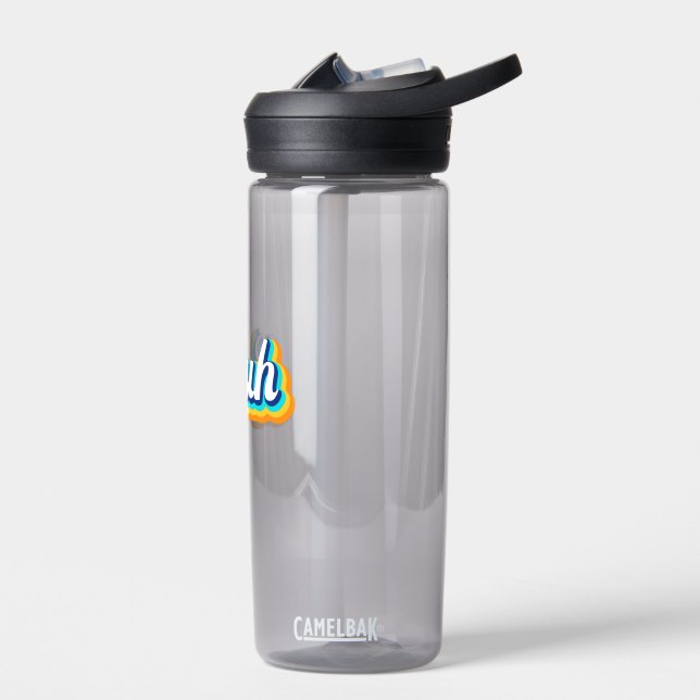 Retro Bruh Water Bottle (Left)