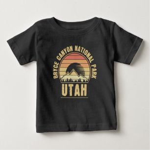 Retro Bryce Canyon National Park Utah Baby T-Shirt
