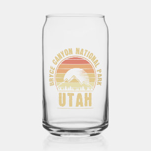 Retro Bryce Canyon National Park Utah Can Glass