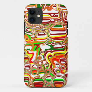 Retro Bubbles Digital Art    Case-Mate iPhone Case