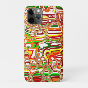 Retro Bubbles Digital Art Case-Mate iPhone Case