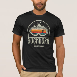 Retro Buckhorn Mountain California Ski T-Shirt
