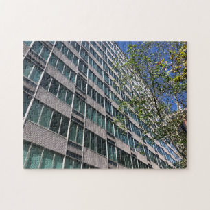 retro building jigsaw puzzle