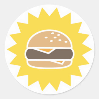 Retro Burger | Stickers