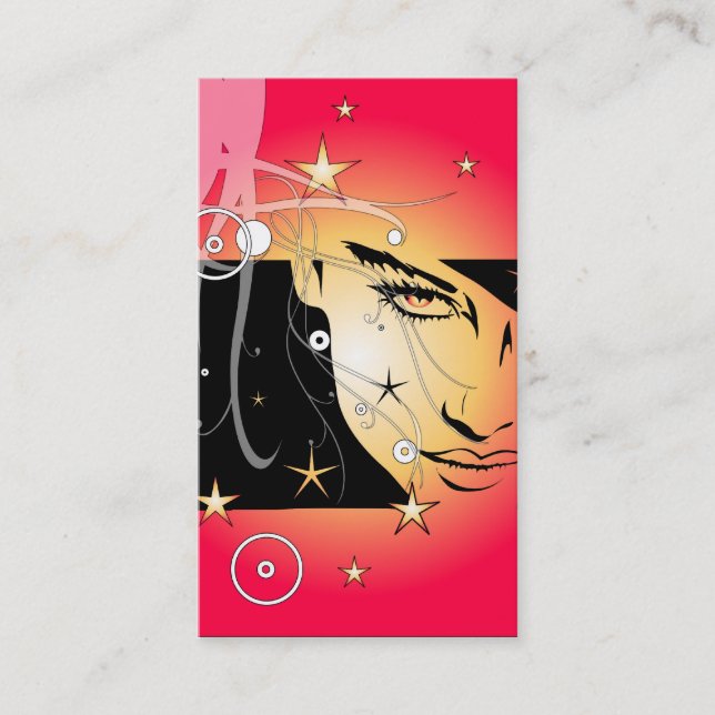 Retro Business Card (Front)