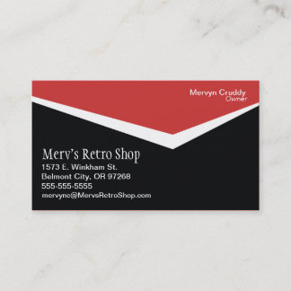Retro Business Card