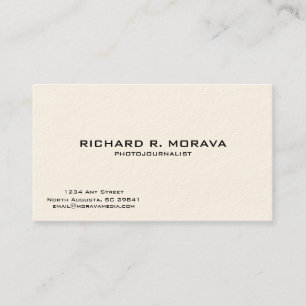 Retro Business Card