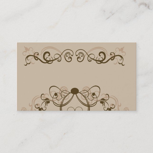 Retro Business Card (Front)