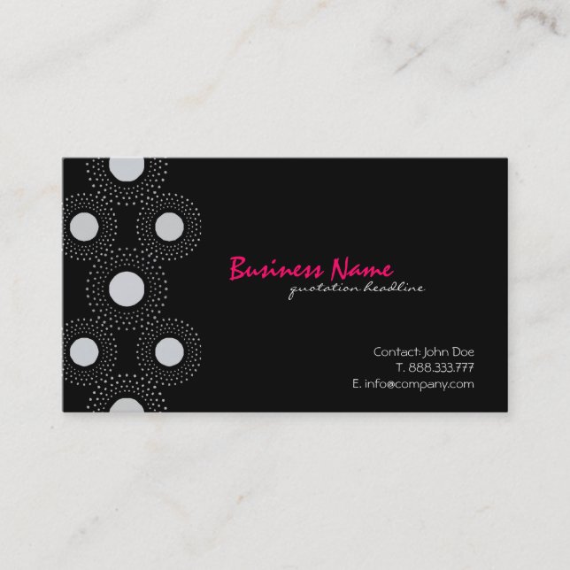 Retro Business Card (Front)