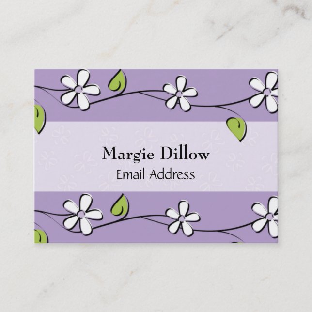 Retro business Card Template (Front)