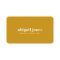 Retro Business Card | Trendy Earthy Mustard Yellow